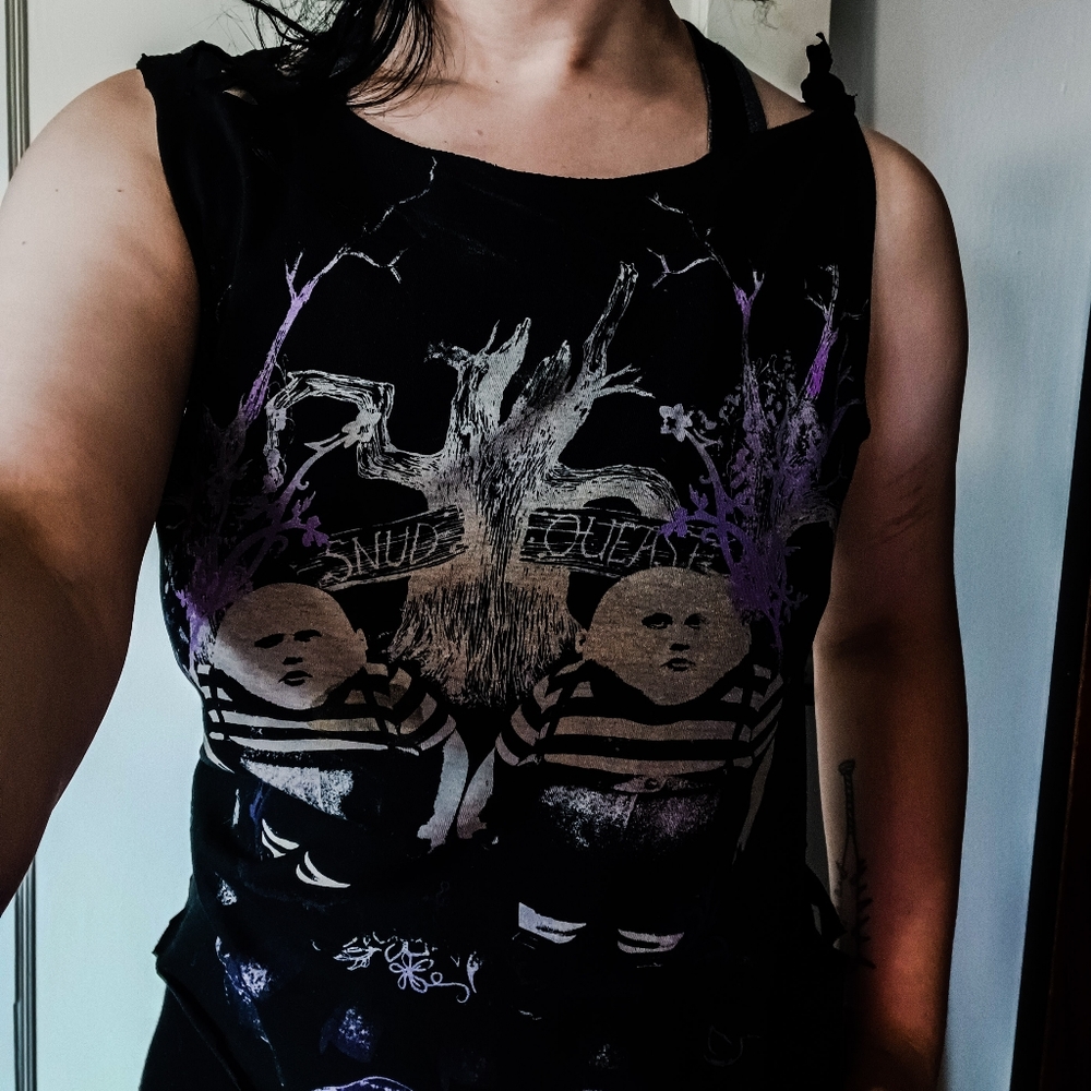 Goth Punk Emo Destroyed Band Shirts Lot of 3